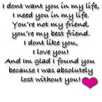 Tag your friends with I love you my best friends and pals facebook tag