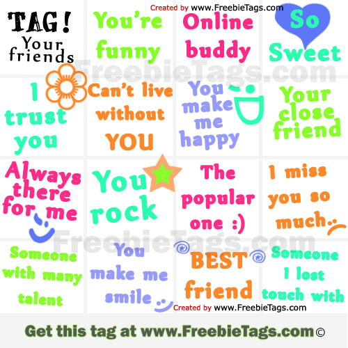 Tag your friends with nice Facebook tag photo